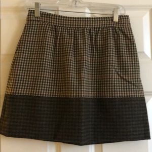 J Crew tweed skirt